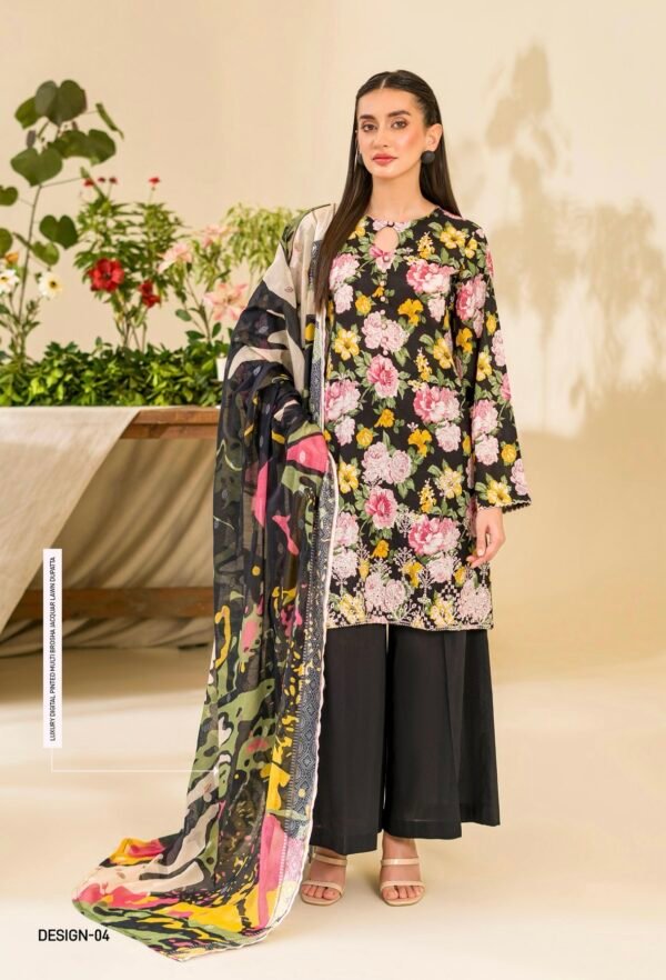 DUNE by Gull Jee - Unstitched 3 Piece Lawn Edition ‘25 – D4