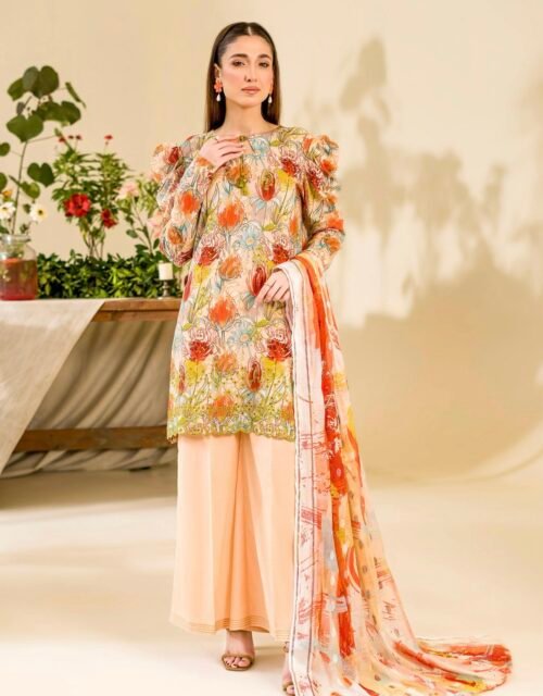 DUNE by Gull Jee - Unstitched 3 Piece Lawn Edition ‘25 – D5
