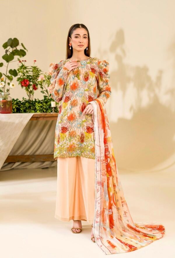 DUNE by Gull Jee - Unstitched 3 Piece Lawn Edition ‘25 – D5