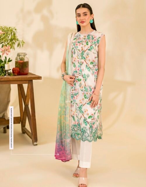 DUNE by Gull Jee - Unstitched 3 Piece Lawn Edition ‘25 – D7