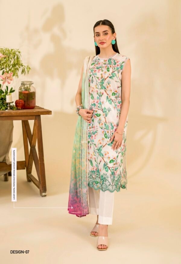 DUNE by Gull Jee - Unstitched 3 Piece Lawn Edition ‘25 – D7