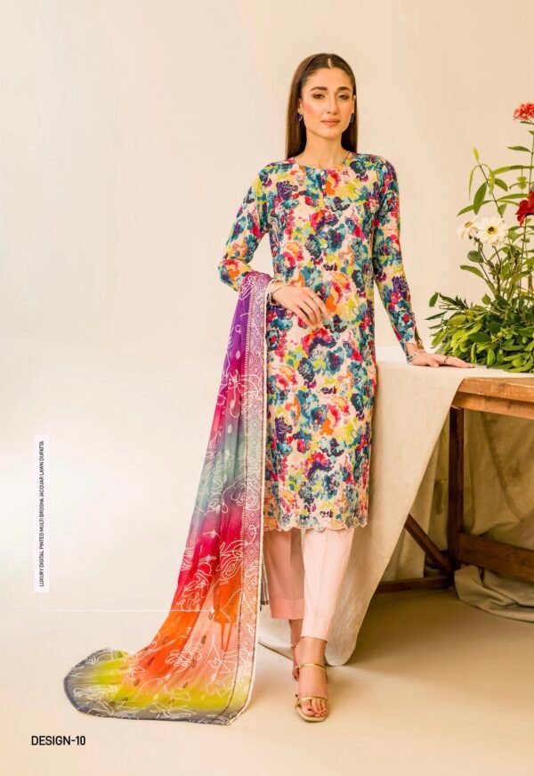 DUNE by Gull Jee - Unstitched 3 Piece Lawn Edition ‘25 – D10