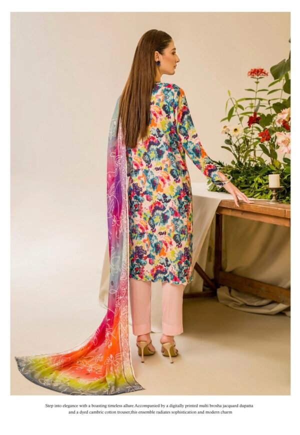 DUNE by Gull Jee - Unstitched 3 Piece Lawn Edition ‘25 – D10 - Image 2