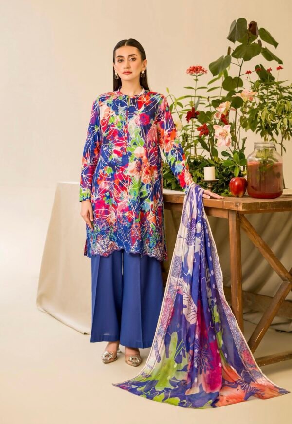 DUNE by Gull Jee - Unstitched 3 Piece Lawn Edition ‘25 – D11