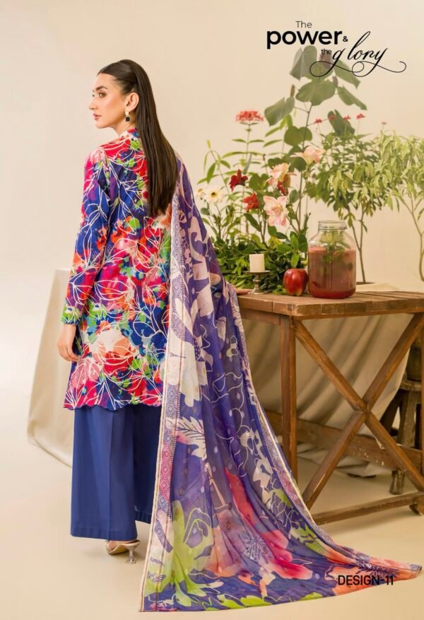 DUNE by Gull Jee - Unstitched 3 Piece Lawn Edition ‘25 – D11 - Image 2
