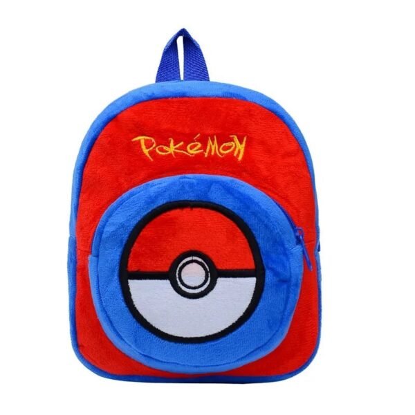 Premium Quality Cartoon Character Backpack for Small Kids - Pokémon