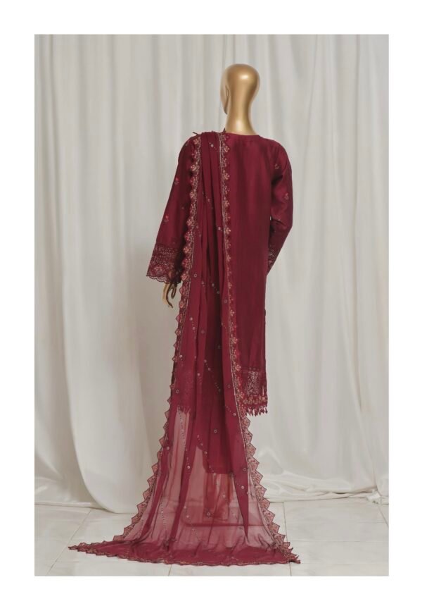 Sadabahar Luxury Embroidered Rod Silk Collection - Vol. 1 - D01 - Image 3