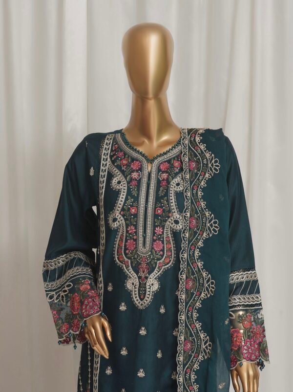 Sadabahar Luxury Embroidered Rod Silk Collection - Vol. 1 - D02 - Image 2