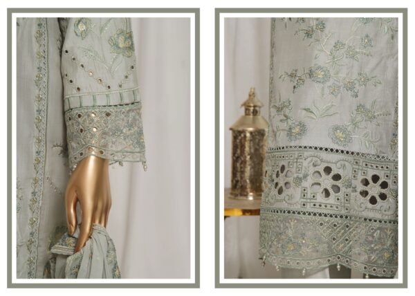 Sadabahar Luxury Embroidered Rod Silk Collection - Vol. 1 - D03 - Image 4