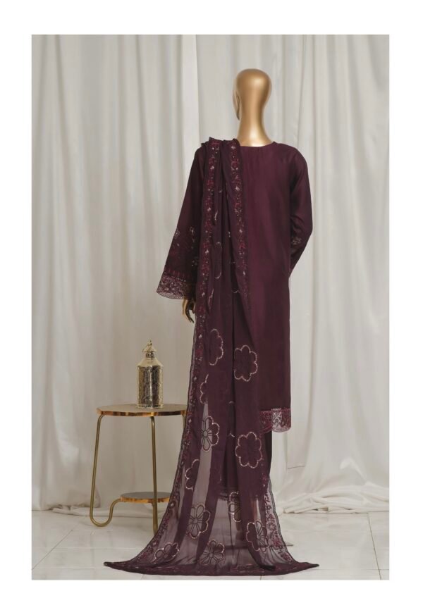 Sadabahar Luxury Embroidered Rod Silk Collection - Vol. 1 - D04 - Image 3