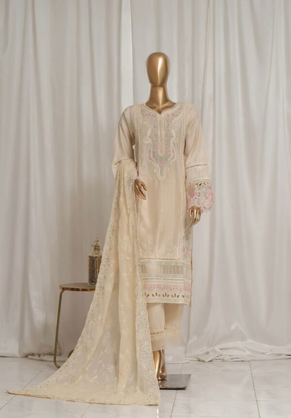 Sadabahar Luxury Embroidered Rod Silk Collection - Vol. 1 - D05