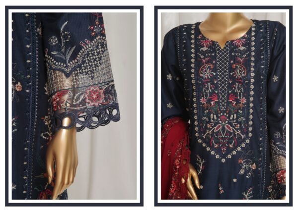 Sadabahar Luxury Embroidered Rod Silk Collection - Vol. 1 - D06 - Image 4