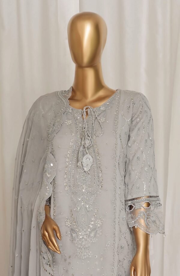 Sadabahar Afsanay Luxury Chiffon Collection Vol 11 - Coral - Image 3