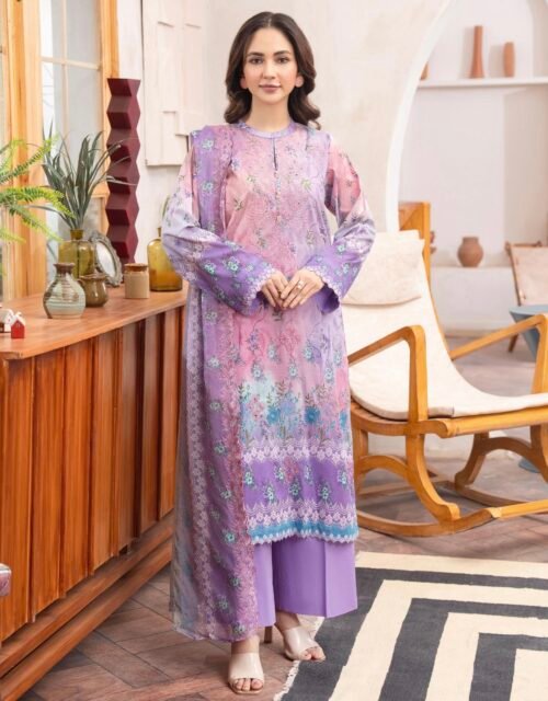 Rang Pasand by Gull Jee - PREMIUM 3 PC UNSTITCHED EMBROIDERED COLLECTION VOL-19 | EDIT 25 - A01