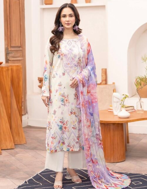 Rang Pasand by Gull Jee - PREMIUM 3 PC UNSTITCHED EMBROIDERED COLLECTION VOL-19 | EDIT 25 - A04