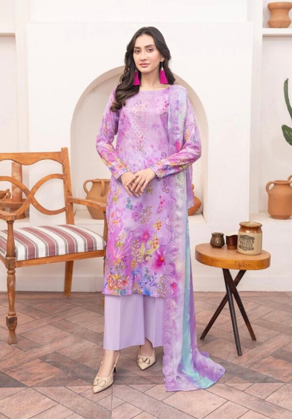 Rang Pasand by Gull Jee - PREMIUM 3 PC UNSTITCHED EMBROIDERED COLLECTION VOL-19 | EDIT 25 - A10
