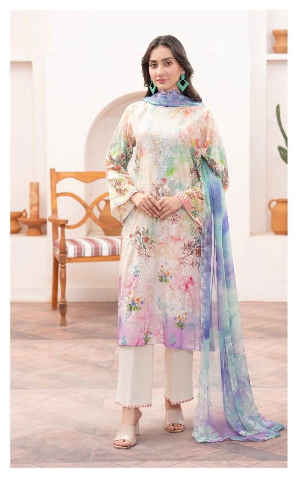 Rang Pasand by Gull Jee - PREMIUM 3 PC UNSTITCHED EMBROIDERED COLLECTION VOL-19 | EDIT 25 - A12