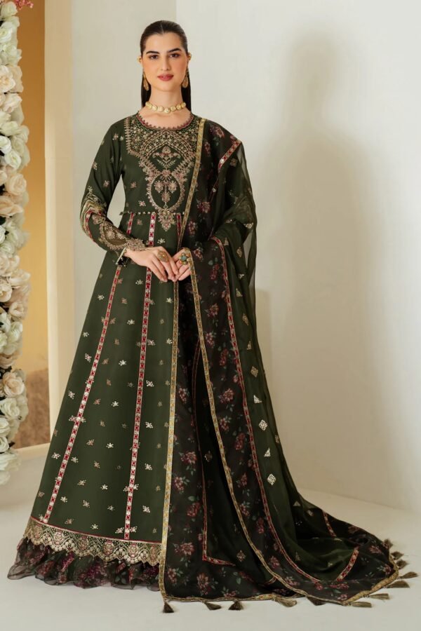 LUXE by ALIZEH —LUXURY RAW SILK - AF-RS-03-PINE
