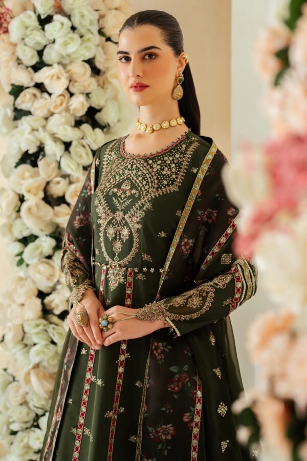 LUXE by ALIZEH —LUXURY RAW SILK - AF-RS-03-PINE - Image 2