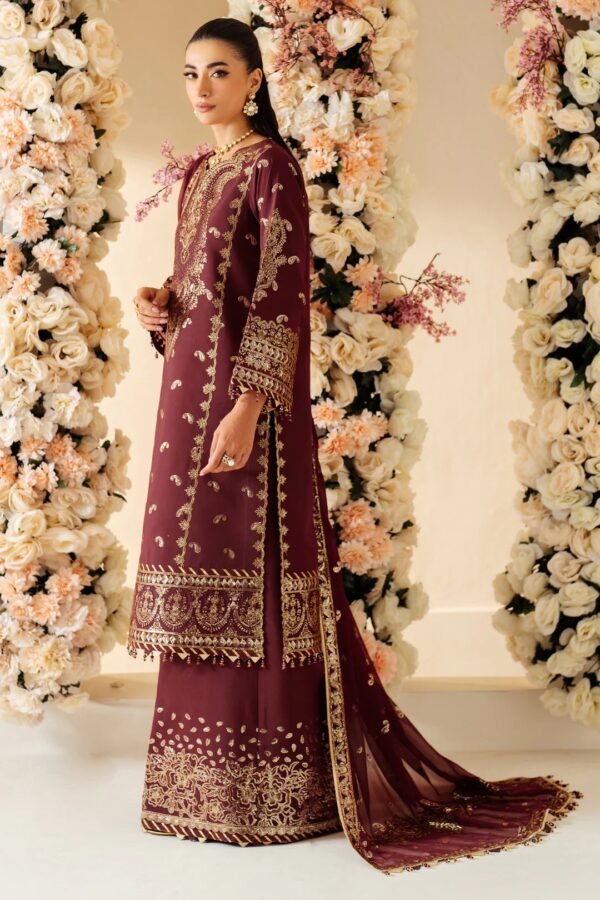 LUXE by ALIZEH — LUXURY RAW SILK - AF-RS-01-SALSA - Image 4