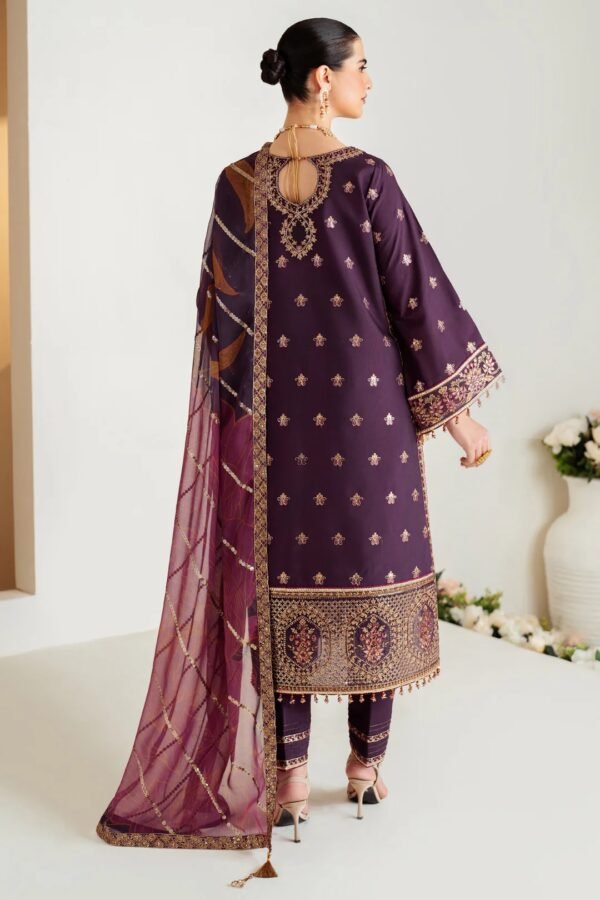 LUXE by ALIZEH — LUXURY RAW SILK - AF-RS-05-SCARLET - Image 2