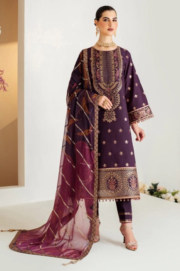 LUXE by ALIZEH — LUXURY RAW SILK - AF-RS-05-SCARLET - Image 4