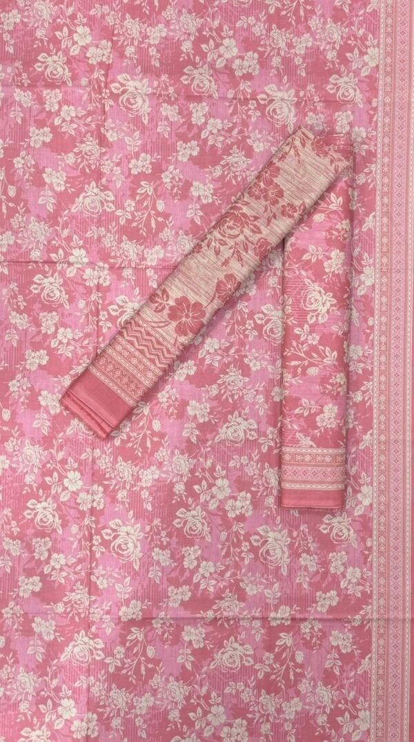 Bin Saeed Unstitched Digital Printed Summer Lawn Collection 2025 - D68