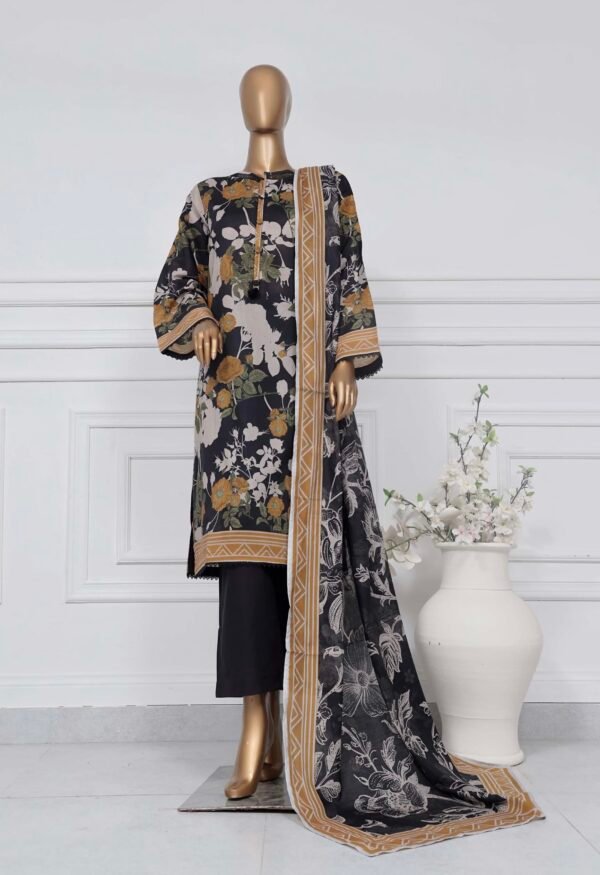 Sadabahar Stitched 3 Piece Printed Lawn Summer Collection 2025- D11