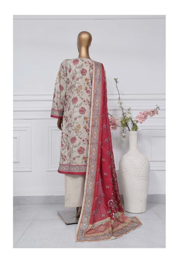 Sadabahar Stitched 3 Piece Printed Lawn Summer Collection 2025- D15 - Image 2