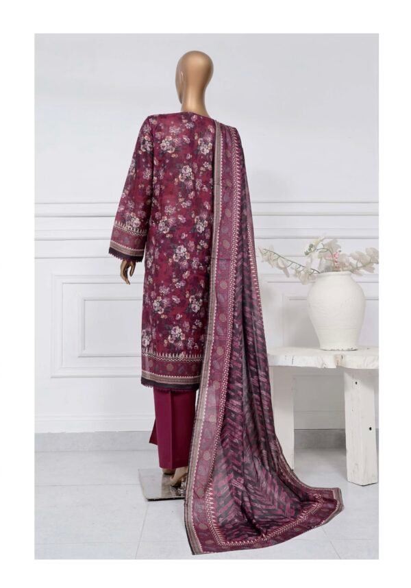 Sadabahar Stitched 3 Piece Printed Lawn Summer Collection 2025- D8 - Image 2