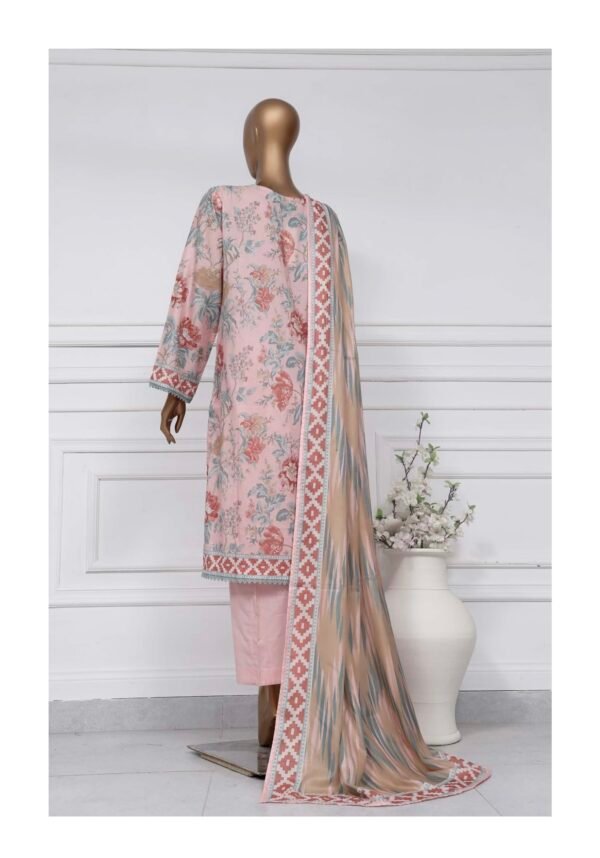 Sadabahar Stitched 3 Piece Printed Lawn Summer Collection 2025- D1 - Image 2