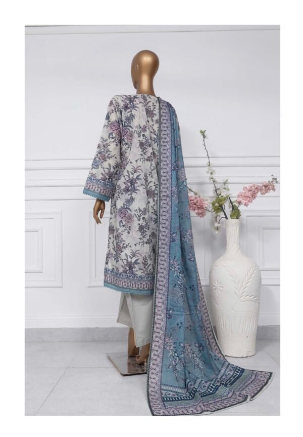 Sadabahar Stitched 3 Piece Printed Lawn Summer Collection 2025- D14 - Image 2