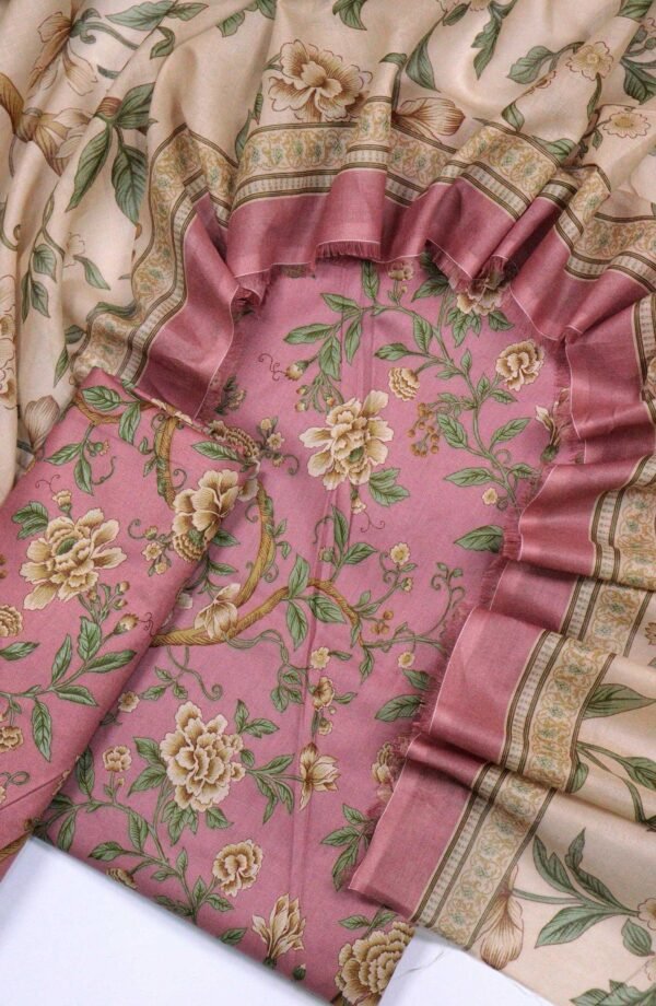 Bin Saeed Unstitched Digital Printed Summer Lawn Collection 2025 - D14