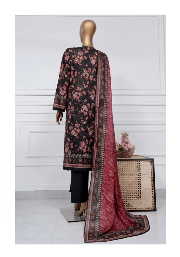 Sadabahar Stitched 3 Piece Printed Lawn Summer Collection 2025- D6 - Image 2