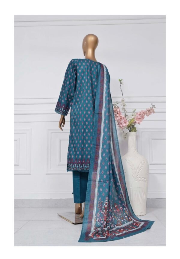 Sadabahar Stitched 3 Piece Printed Lawn Summer Collection 2025- D13 - Image 2