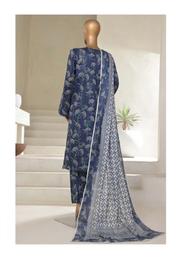 Sadabahar Stitched 3 Piece Printed Lawn Summer Collection 2025- D16 - Image 3