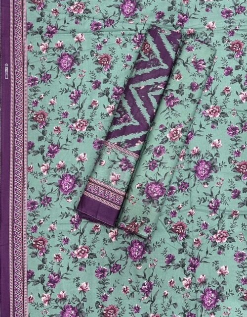 Bin Saeed Unstitched Premium Digital Printed Summer Lawn Collection - A1