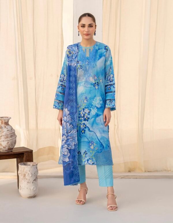 PRETTY PETALS by Gull Jee - Unstitched 3 Piece Collection' 25 Vol. 01 - A11