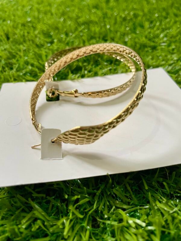Imported Gold Hoop Earrings for Women