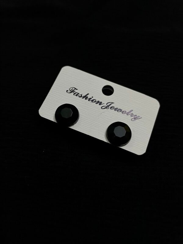 Premium Quality Black Stud Earrings