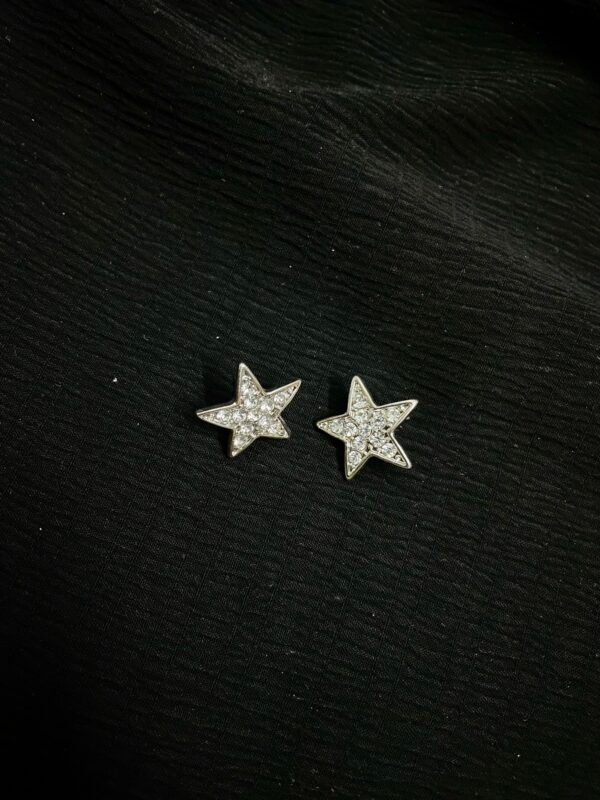 Imported Star Stud Earrings - Image 2