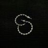 Imported Silver-Tone Twisted Hoop Earrings - Image 3