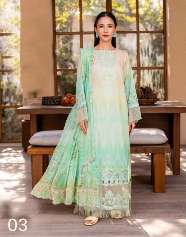 Premium Rang Pasand by Gull Jee - Unstitched 3 Piece Collection VOL-01 / EDIT'25 - D03