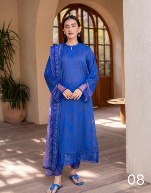Premium Rang Pasand by Gull Jee - Unstitched 3 Piece Collection VOL-01 / EDIT'25 - D08