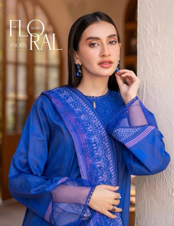Premium Rang Pasand by Gull Jee - Unstitched 3 Piece Collection VOL-01 / EDIT'25 - D08 - Image 3