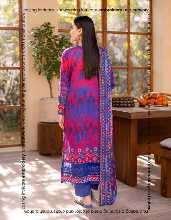 Premium Rang Pasand by Gull Jee - Unstitched 3 Piece Collection VOL-01 / EDIT'25 - D10 - Image 2