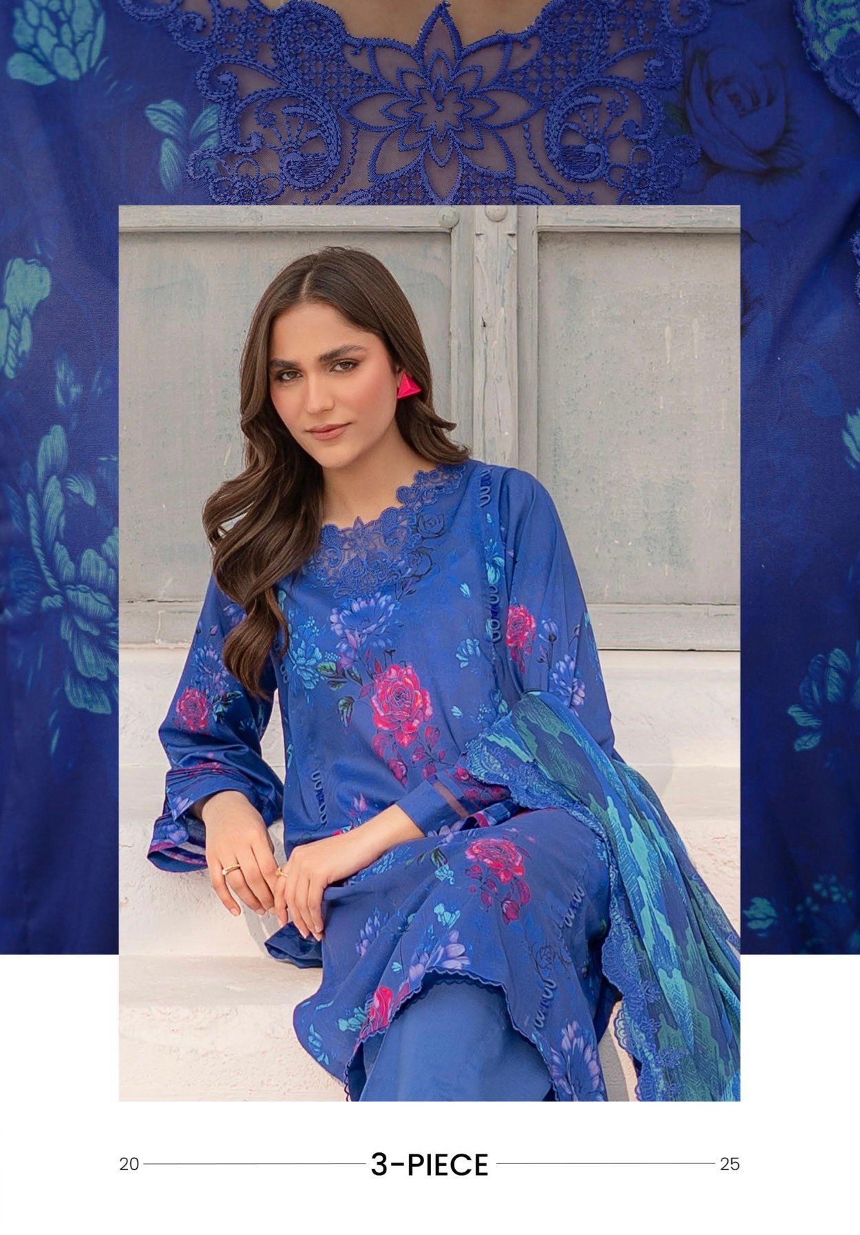 DUSKEN by Gull Jee - UNSTITCHED 3 PIECE COLLECTION VOL-01 / EDIT'25 - D05 - Image 3