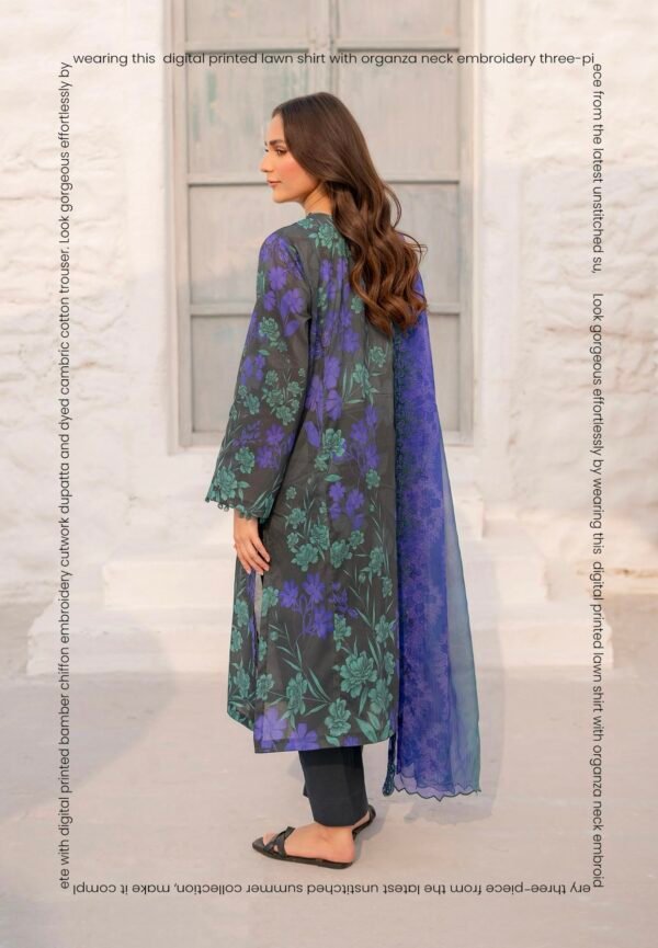 DUSKEN by Gull Jee - UNSTITCHED 3 PIECE COLLECTION VOL-01 / EDIT'25 - D04 - Image 2