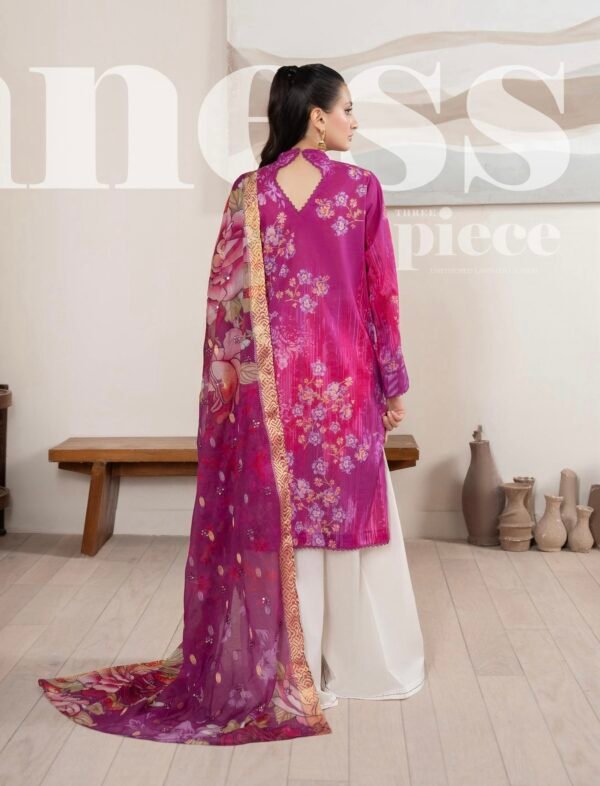 NOORIE by Gull Jee - Unstitched 3 Piece Law Collection'25 Volume 01 - A04 - Image 2