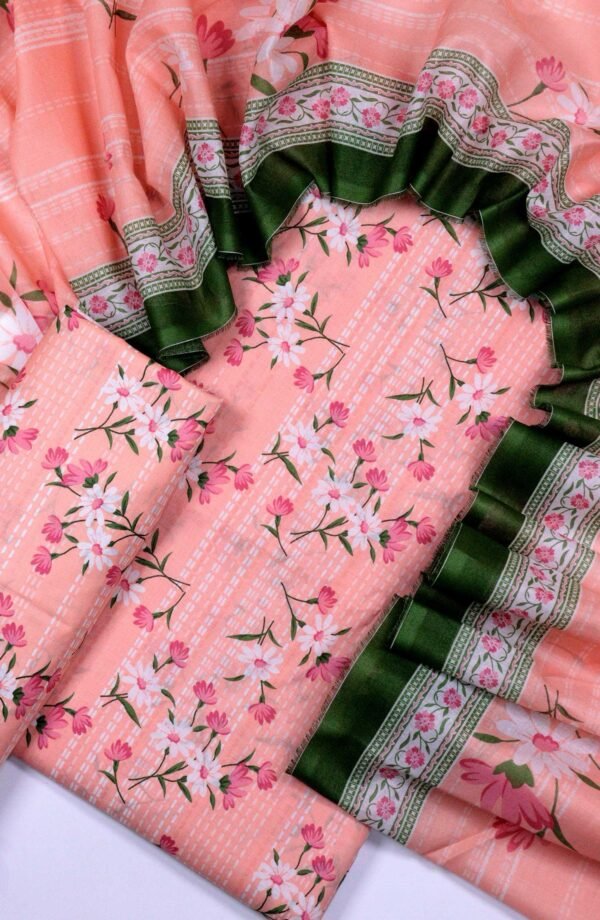 Bin Saeed Unstitched Digital Printed Summer Lawn Collection 2025 - D26